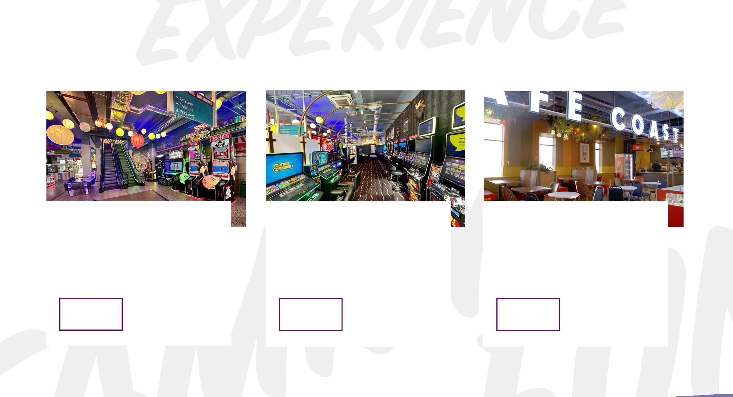 The experience: family entertainment, adult gaming and cafe