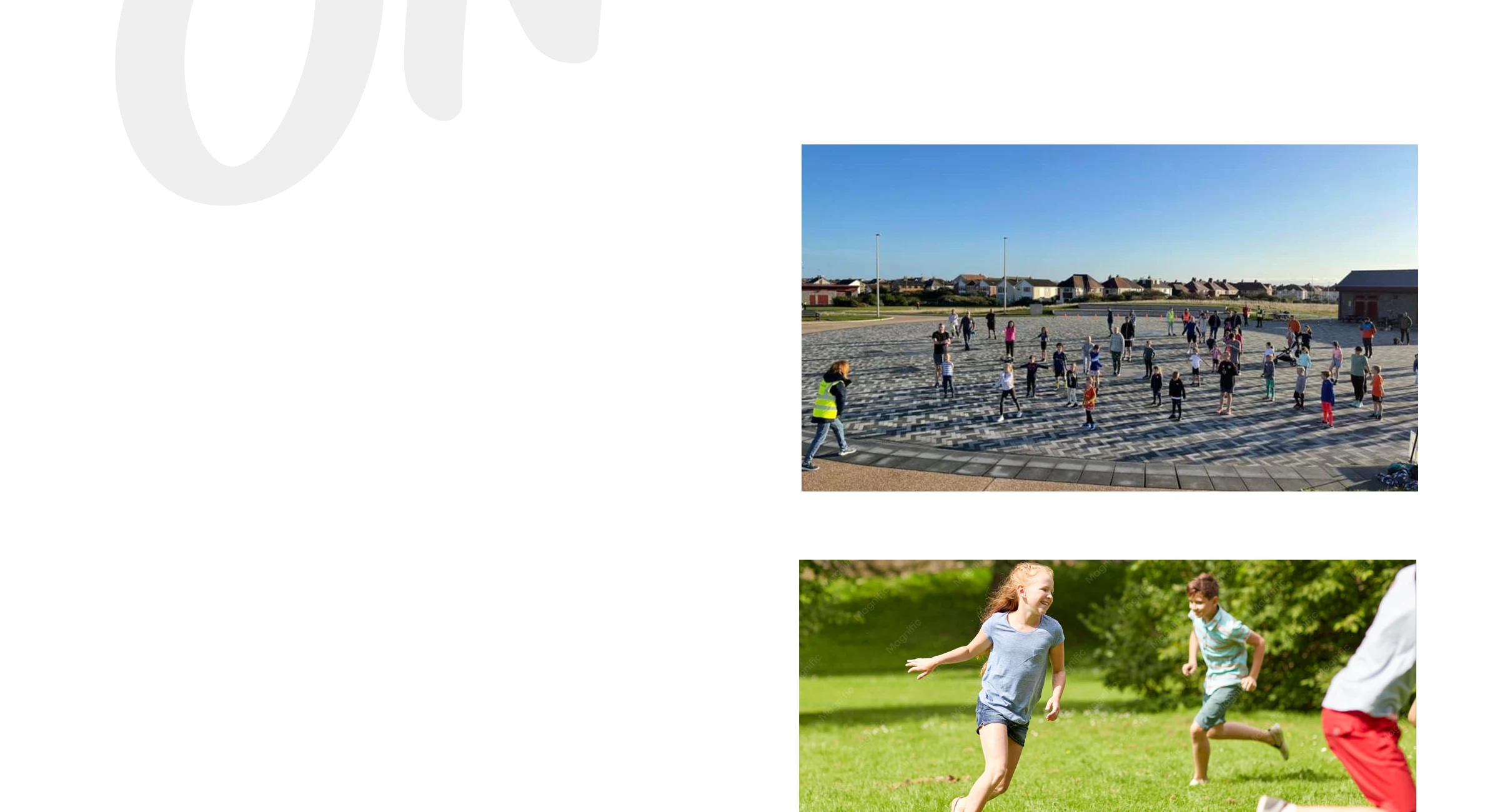 Blackpool junior parkrun at Anchorsholme Park